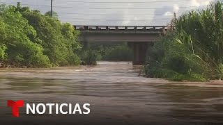 Estas son las impactantes imágenes de las inundaciones en Puerto Rico  Noticias Telemundo [upl. by Hiamerej]