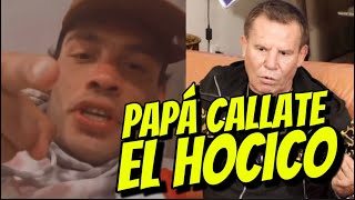 Julio Cesar Chavez Jr LE RESPONDE A SU PADRE [upl. by Aikcin363]