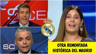 CHAMPIONS LEAGUE Real Madrid y una remontada sin explicación ante el Manchester City  SportsCenter [upl. by Nagiam]