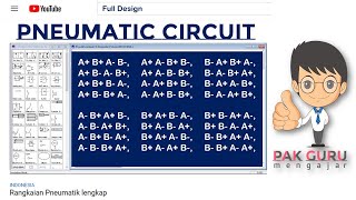 Rangkaian Pneumatik lengkap [upl. by Shipp]