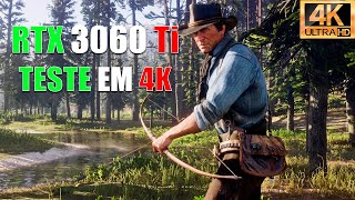 RTX 3060 TI RODA JOGOS EM 4K COM DLSS [upl. by Hoebart]