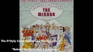 Behold the Lord High Executioner  The Mikado [upl. by Flight]