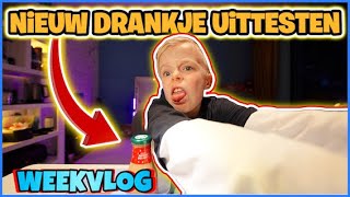 DRANKJE TESTEN EiGEN WEBSHOP EN KONiJNEN VOEREN  WEEKVLOG 16  Luan Bellinga 164 [upl. by Angelica]