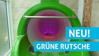 Grüne Rutsche in der WestfalenTherme NEU 2013 [upl. by Eberle]