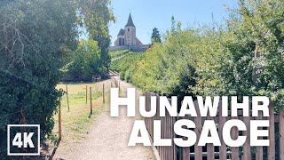 Hunawihr Alsace Village FRANCE • 4K 60fps ASMR [upl. by Mariejeanne968]