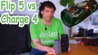 JBL flip 5 vs Charge 4  Mono shootout best JBL speaker  detailed overview for 2020 [upl. by Acilegna]