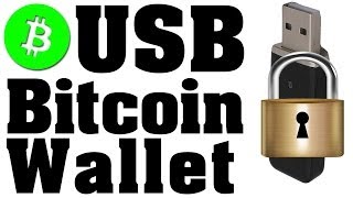 HOW TO Store Bitcoin On USB Stick  Guide [upl. by Dehsar]