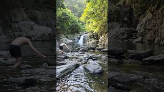 Crystal Cascades in Cairns Nice place to visit waterfall nature swimming [upl. by Kare446]