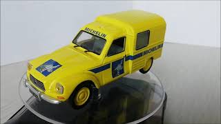 Diecast model Citroen Acadiane Michelin by Altaya 143 [upl. by Aizti]