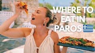 WHERE TO EAT IN PAROS GREECE I From Cheap Eats to Fine Dining in GREECEBEST FOOD TO TRY IN GREECE [upl. by Raine472]