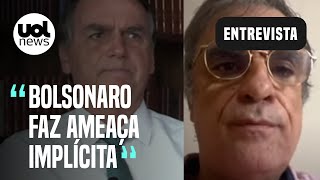 Bolsonaro faz ameaça grave e implícita sobre decisão de Fachin no STF diz exministro [upl. by Rodney235]