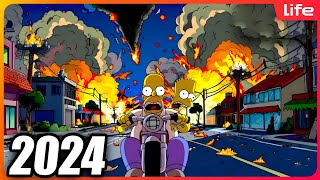 As previsões dos Simpsons para 2024 vão te surpreender [upl. by Nuavahs]