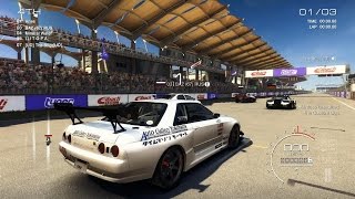 Grid Autosport PC Multiplayer Race  Auto Gallery Nissan Skyline R32 GTR Road amp Track Pack DLC [upl. by Ahtera]