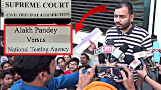 Alakh Pandey VS NTA in SUPREME COURT  PIL Filed  NTA NEET SCAM [upl. by Ahsitra48]