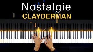 Nostalgy  Clayderman  piano tutorial [upl. by Aicitel690]