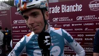 Romain Bardet  Interview au départ  Strade Bianche 2024 [upl. by Huxley]