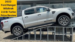 2022 Ford Ranger Wildtrak 20 BiTurbo Price Review  Cost Of Ownership  Features  Insurance [upl. by Llerol]