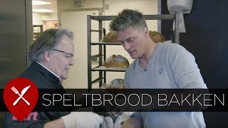 Speltbrood bakken bij Bakker Bart [upl. by Chauncey]