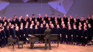 The Concordia Choir Moorhead MN  Beautiful Savior FMelius Christiansen [upl. by Pacificas375]