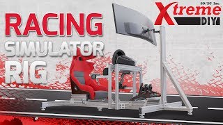 8020 Xtreme DIY  Racing Simulator Rig [upl. by Ellohcin]