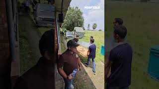 সভাপতি আসার আগেই সরিয়ে ফেলা হলো নৌকার স্টেডিয়াম [upl. by Emelita990]