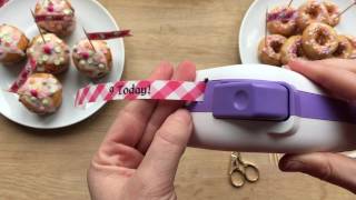 How to make personalised party decorations with a label maker [upl. by Lebyram]