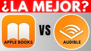 Apple Books vs Audible ¿Qué aplicación de Lectura ES MEJOR para Audiolibros [upl. by Nitsej549]