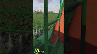 Unkraut entfernen auf der NF Marsch LS22 Unkraut fedaction nfmarsch4fach farmingsimulator22 [upl. by Earazed]