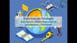 EXERCICES de Géologie faisant intervenir de la gravimétrie ou de lisostasie [upl. by Seel]