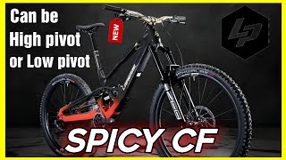 The 2025 Lapierre Spicy CF  Unique Enduro bike offers high and low pivots on one bike [upl. by Myer175]