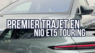 Premier Trajet  200 km en NIO ET5 Touring [upl. by Verile]