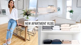 NEW APARTMENT VLOG  Lots Of Organizing amp New Furniture Updates  Annie Jaffrey [upl. by Etnor504]