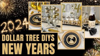 New Year’s Eve Party DIY ideas  Dollar Tree DIY New Years 2024  DIY New Year Decorations [upl. by Costin]