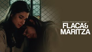 Flaca amp Maritza I Scenes Seasons 1  7 1080p  Logoless [upl. by Jayme]