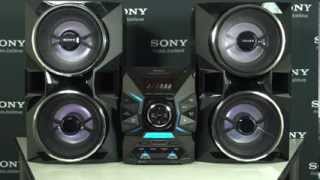 Sony LBT GPX77 Home Audio System Walkthrough [upl. by Frankhouse]