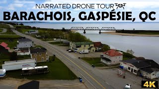 ⚜️ Mesmerizing Aerial Views of Barachois Gaspésie Québec 🇨🇦  DJI Mini 2 Drone in 4K 🛩️ [upl. by Otiv]