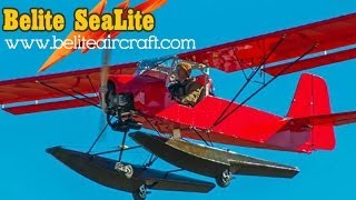 Belite Aircrafts SeaLite amphibious ultralight aircraft [upl. by Navada]