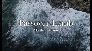 Passover Lamb Official Lyric Video  Matthew Adams [upl. by Atnas635]