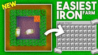 Iron Farm Minecraft Bedrock 121 Tutorial MCPEXboxPS4Nintendo SwitchWindows10 [upl. by Nitin138]