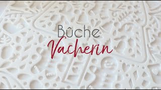 Recette bûche glacée framboise et vanille  Vacherin  SCRAPCOOKING® [upl. by Annaliese]