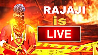 RAJAJI is live ✨️👑 free fire 🔥 live Raistar ajjubhai rg gamergyangaming [upl. by Powel859]