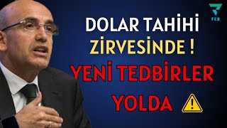 DOLARDA YENİ TEDBİRLER YOLDA DOLAR  ALTIN  BORSA [upl. by Normie]