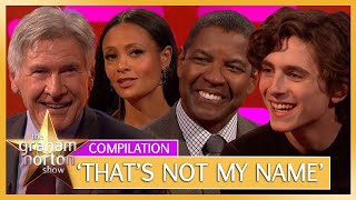 Denzel Washington Trolls Graham  Calling Celebs The Wrong Name  The Graham Norton Show [upl. by Heyde]