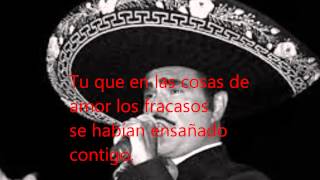 Tan Facil Que Hubiera Sido con letra  Vicente Fernandez [upl. by Bourque]