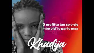 “Khadija “ Ousmane Fall [upl. by Laflam32]