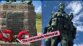 A stunning great tribute Commando Memorial Spean Bridge Scottish Highlands Scotland statue [upl. by Innes]