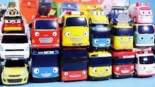 Tayo bus and Robocar Poli car toys [upl. by Akimahc]