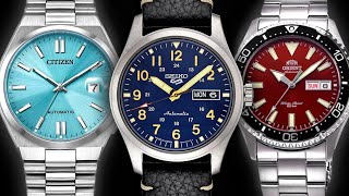 10 Reviewers Reveal 10 BEST Affordable Watches [upl. by Busch590]