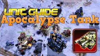 Unit Guide Apocalypse Tank  Red Alert 3 [upl. by Onileva]