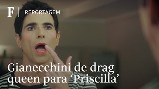 Reynaldo Gianecchini se transforma em drag queen para Priscilla [upl. by Trudey79]